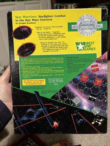 Star Wars 1984 WEG West End Games Star Warriors Game - used & Complete - Picture 4 of 14