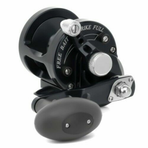 Avet MXL6/4 MC Cast Two-Speed Lever Drag Reel - SILVER- LEFT