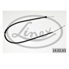 Linex 14.02.63 Seilzug Feststellbremse Vorne Rechts für Fiat Panda