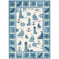 Nourison Sh015 Shoreline Rectangle Rug, 5 By 7-inch, Ivory, New, Free Shipping on sale Nourison Sh015 Shoreline Rectangle Rug, 5 By 7-inch, Ivory, New, Free Shipping on sale