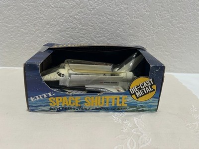 NOS Vintage ERTL Space Shuttle Die Cast Metal Toy #1514-241H Boxed NASA Style