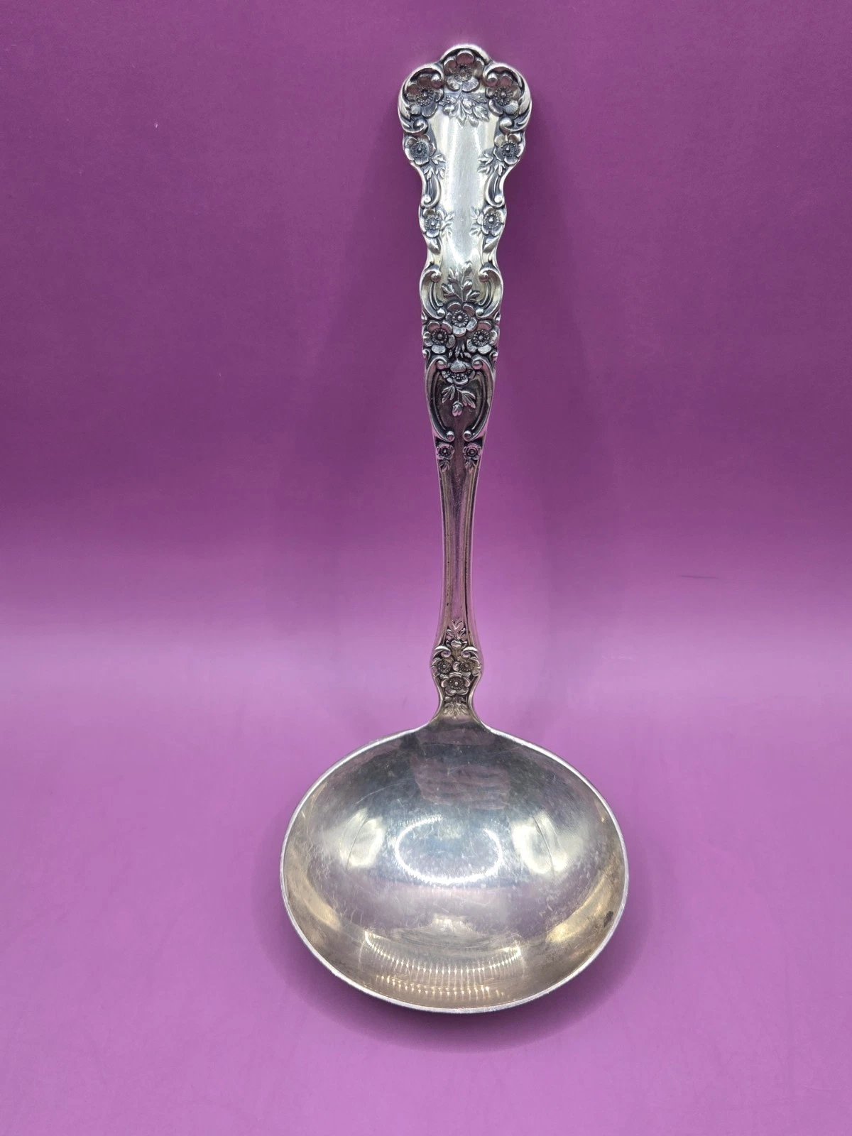 Gorham Buttercup Sterling Silver Gravy Sauce Ladle 6" Mark No Mono
Opens in a new window or tab