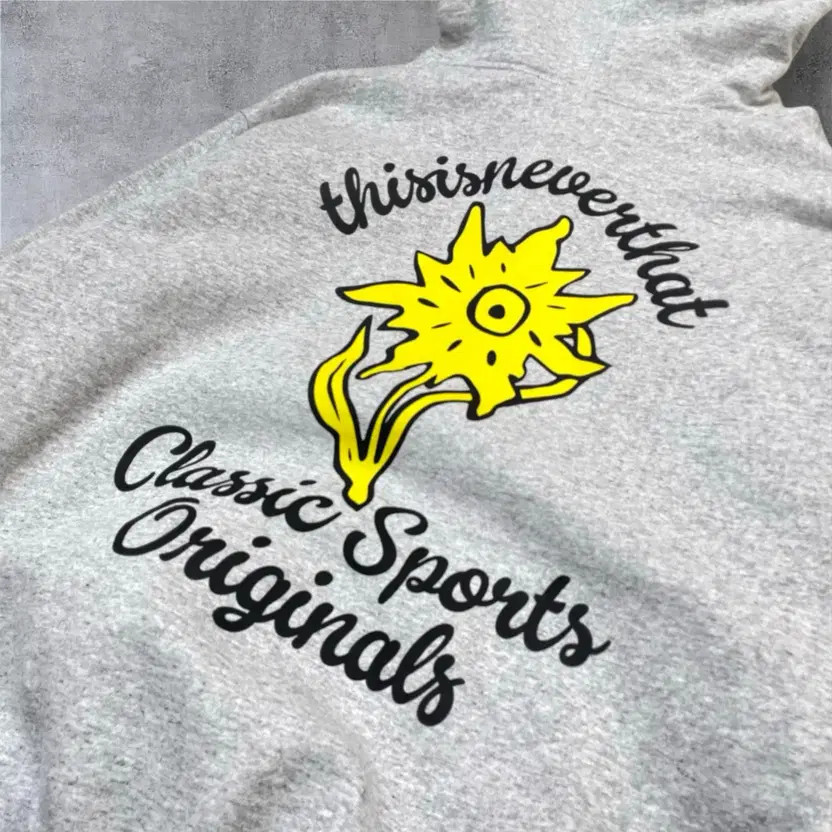 Thisisneverthat Light Gray Edelweiss Graphic Hood… - image 3