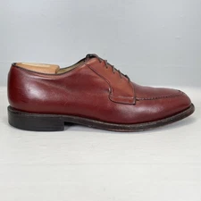 Johnston & Murphy Aristocraft Dress Shoes Mens Size 10 Brown Leather Split Toe