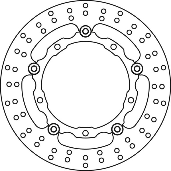 TRW Bremsscheibe (FüR: Yamaha Tmax 500 SJ03 04-06 Vorne )-image