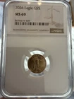2026 Liberty Eagle G$5 - MS69 NGC - 1/10th Oz Fine Gold