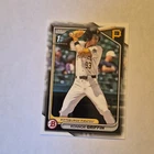 Bowman 2024 Draft #BD-93 Konnor Griffin Pittsburgh Pirates 1st Bowman MLB Card