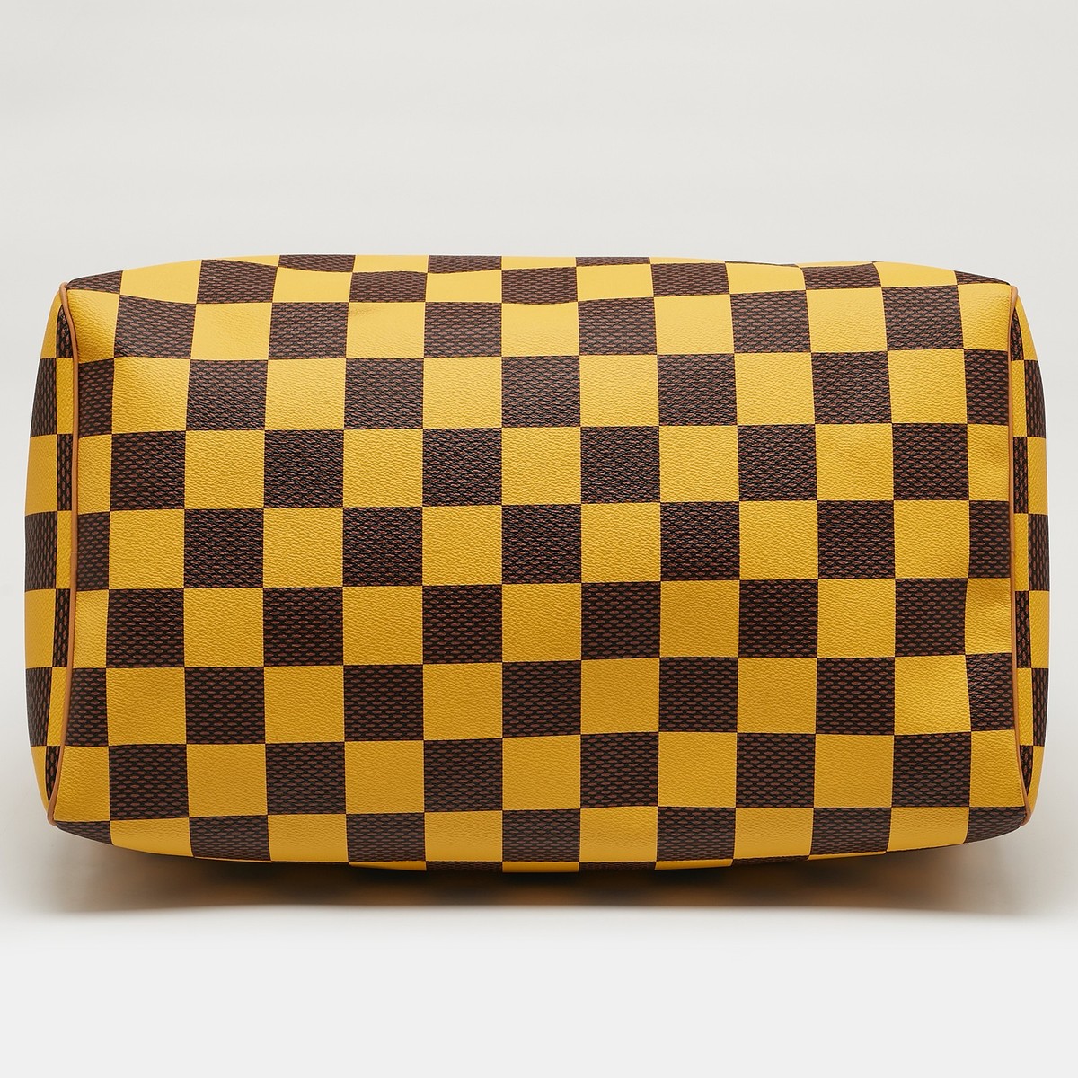 Louis Vuitton Yellow Damier Pop Canvas Speedy Bandouliere 50 Bag