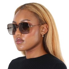 Jimmy Choo Brown Gradient Square Ladies Sunglasses LILI/S 0J7D/HA 58