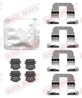 ZubehÖRsatz Scheibenbremsbelag Hinten Quick Brake 109 0106 FÜR Honda ZubehÖR KIT
