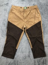 Cabela's Pants Mens 42x27 Brown Nylon Faced Insulated Hunting Outdoor Workwear