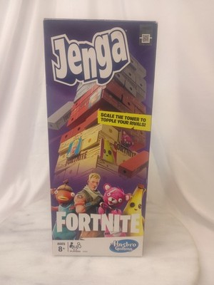 Fortnite Jenga Hasbro Tower Stacking Fun Family Game Complete Pieces