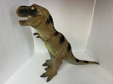 Toys R Us Dinosaur T Rex 18  Tall Large Soft Rubber Maidenhead Large Jurassic