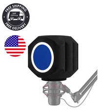 Microphone Wind Shield Pop Filter Isolation Ball, Acoustic for Record Studios...