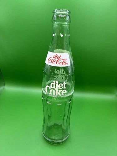 Diet Coke Coca-Cola Bottle vintage 10oz Atlanta GA