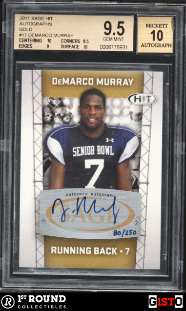 DeMarco Murray SA-GE Hit #17 Gold