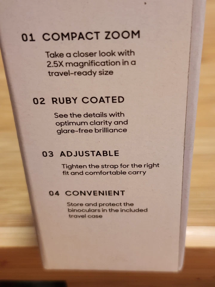 Sharper Image Compact Binoculars - Image 3 of 4