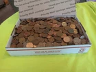 COPPER PENNIES 1959-1981 PLUS WHEAT BACKS 10 + POUNDS BULK LOT OF COINS DEAL!