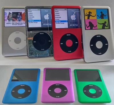 NEW Apple iPod Classic 5th 6th 7th 128GB 256GB 512GB 1TB New Battery MODDED - Image 1 of 4