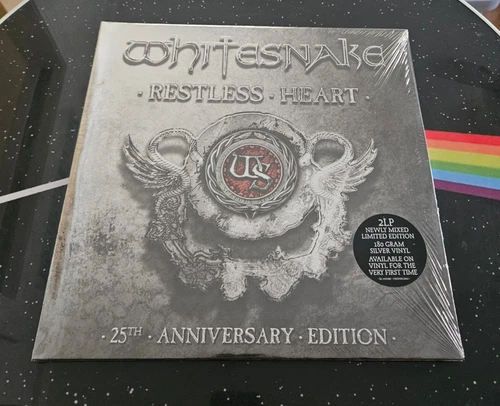 Whitesnake Restless Heart 2 LP Silver Vinyl Record Sealed New
