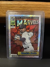 2022 Panini Donruss - Marvels Mookie Betts #M-3 Diamond Los Angeles Dodgers
