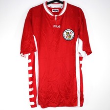 Vintage Fila Mens Large Made In Italy Maryland Olympic Soccer Jersey N1458