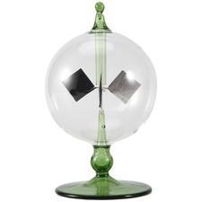 Green Solar  Radiometer Crookes Solar   Vanes Windmill Gift Home Desk4331