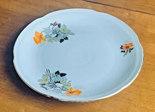 Vintage Soviet Faience Serving Dish/Platter Diameter 14" Made in USSR