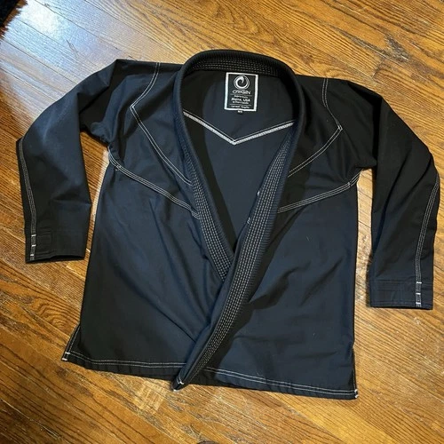 Origin Maine USA Brazilian Jiu Jitsu Woven Gi Jacket Size 10/11 Wrestle BJJ MMA