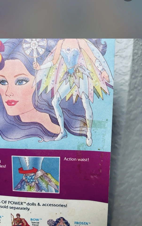 Figura de colección She-Ra Princess of Power Frosta 1985 Mattel 1984 Foto 4 de 4