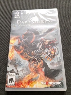 Darksiders Warmastered Edition Black Spine Error Nintendo Switch New Sealed 
