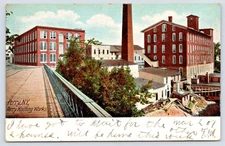 Postcard UDB 1906 Perry Knitting Works in Perry New York Printed Germany A79