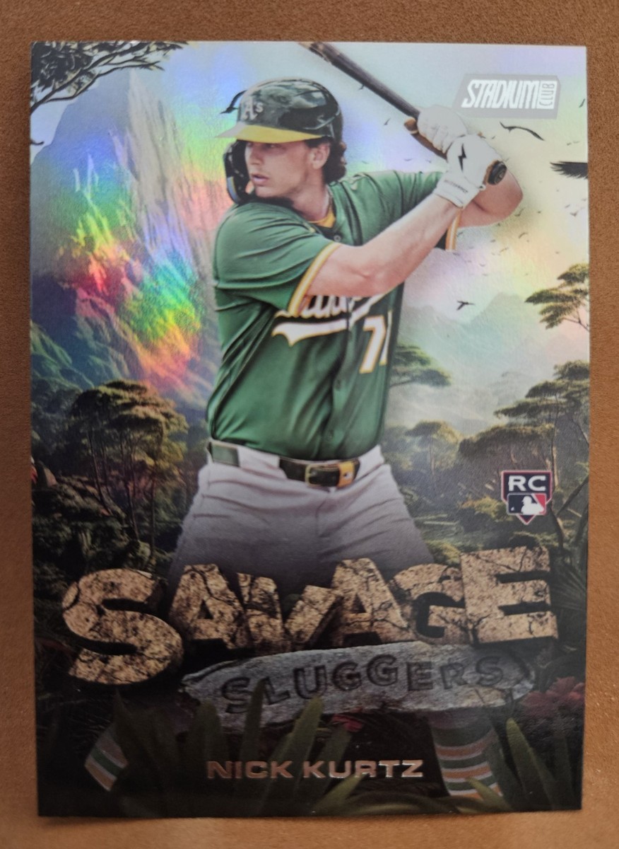 2025 Topps Stadium Club Savage Sluggers - Nick Kurtz #SS-21 (RC