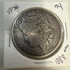 1889 Morgan Silver Dollar In VF Condition