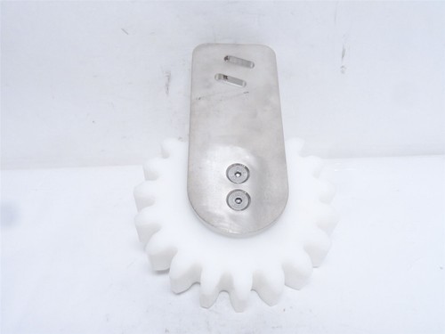 248573 New-No Box; Marel 4725931 Gear Wheel; Special Lubrication; 19T; 7"OD - Picture 8 of 8