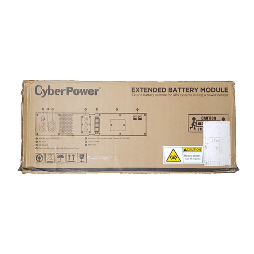 CyberPower BP48VP2U02 Extended Battery Module 48V/70A 2U Rack/Tower Mount for PR - Picture 3 of 3