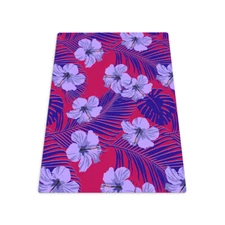 Carpet protector chair mat Pad under Office Desk Tropical Composition 140x100