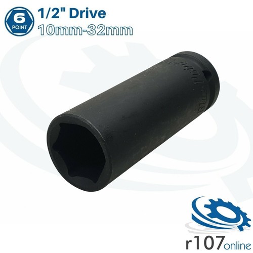Blue Point 1/2" Deep Impact Sockets 10mm-32mm - As sold by Snap On - Picture 2 of 3