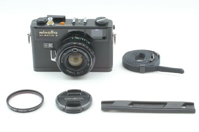 【美品】minolta AL-E ROKKOR-QF 1:1.8 f=40mm Minolta Minoltina-S Rangefinder Camera Rokkor QF 1:1.8 f