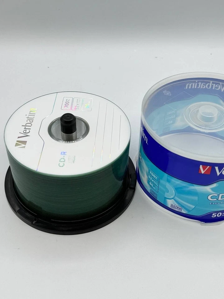 Verbatim & Philips CD-R/CD-RW Bundle – 49x Verbatim CD-R Spindle + 3x Jewel Case - Image 2 of 4