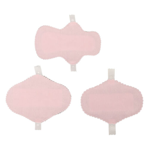4pcs Cotton Sanitary Pad Pink Graphene Breathable Super Absorbent Washable R NHE - Picture 11 of 33