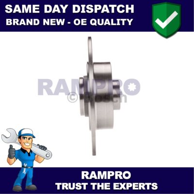 Rampro Rear Brake Disc Fits Renault Megane 2008-2015 + Other Models