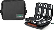 Slappa Travel Organizer for Electronic Devices, Charging Cables  Flash Storage