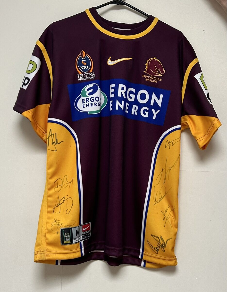 Brisbane Broncos premiership 2006 signed jersey | eBay Brisbane Broncos premiership 2006 signed jersey | eBay