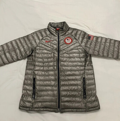 Nike 2014 Winter Olympic USA Aeroloft Puffer Jacket | eBay