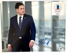 SENATOR MARCO RUBIO SIGNED 11x14 PHOTO FLORIDA SECRETARY OF STATE GOP 2028 i BAS