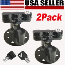 2 x For Rotopax Fuel Pack Standard Pack Mount Lock RX-LOX-PM RX-PM LOX-PM w/Keys