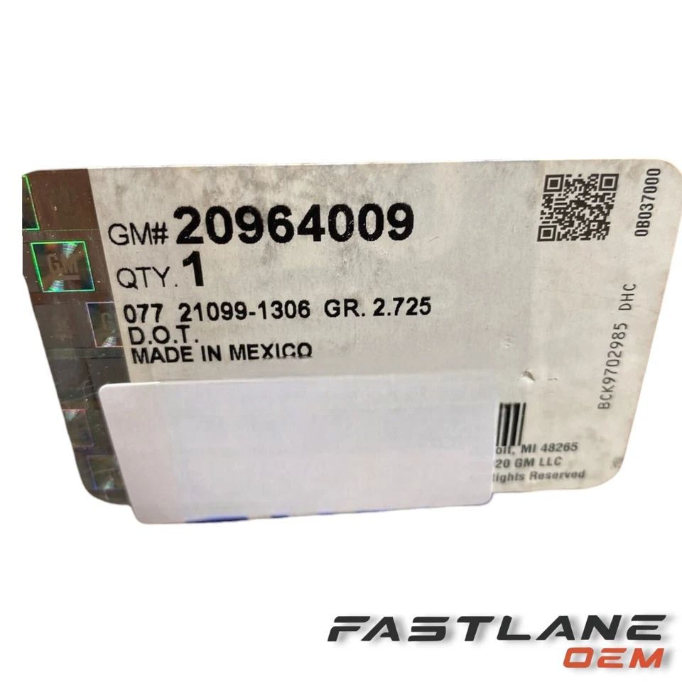 2005-2010 CHEVROLET COBALT/G5 RIGHT HEADLAMP ASSRMBLY NEW OEM 20964009 - Image 3 of 4