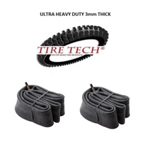 Tire Tech Heavy Duty 70/100-19 & 90/100-16 Off-Road Inner Tube Set Front Rear