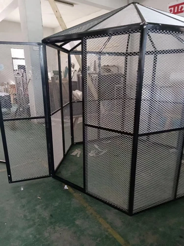 Canary Mesh Door Aluminium WHITE Bird Aviary Large Cage Pet Parrot Budgie - Picture 16 of 24